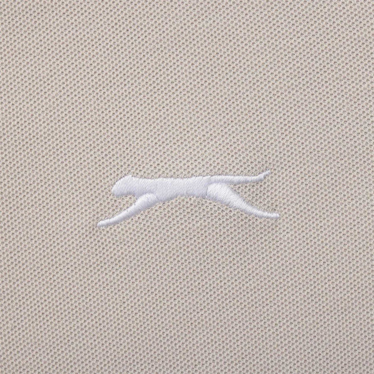 Stone - Lifestyle - Slazenger Mens Embroidered Logo Polo Shirt