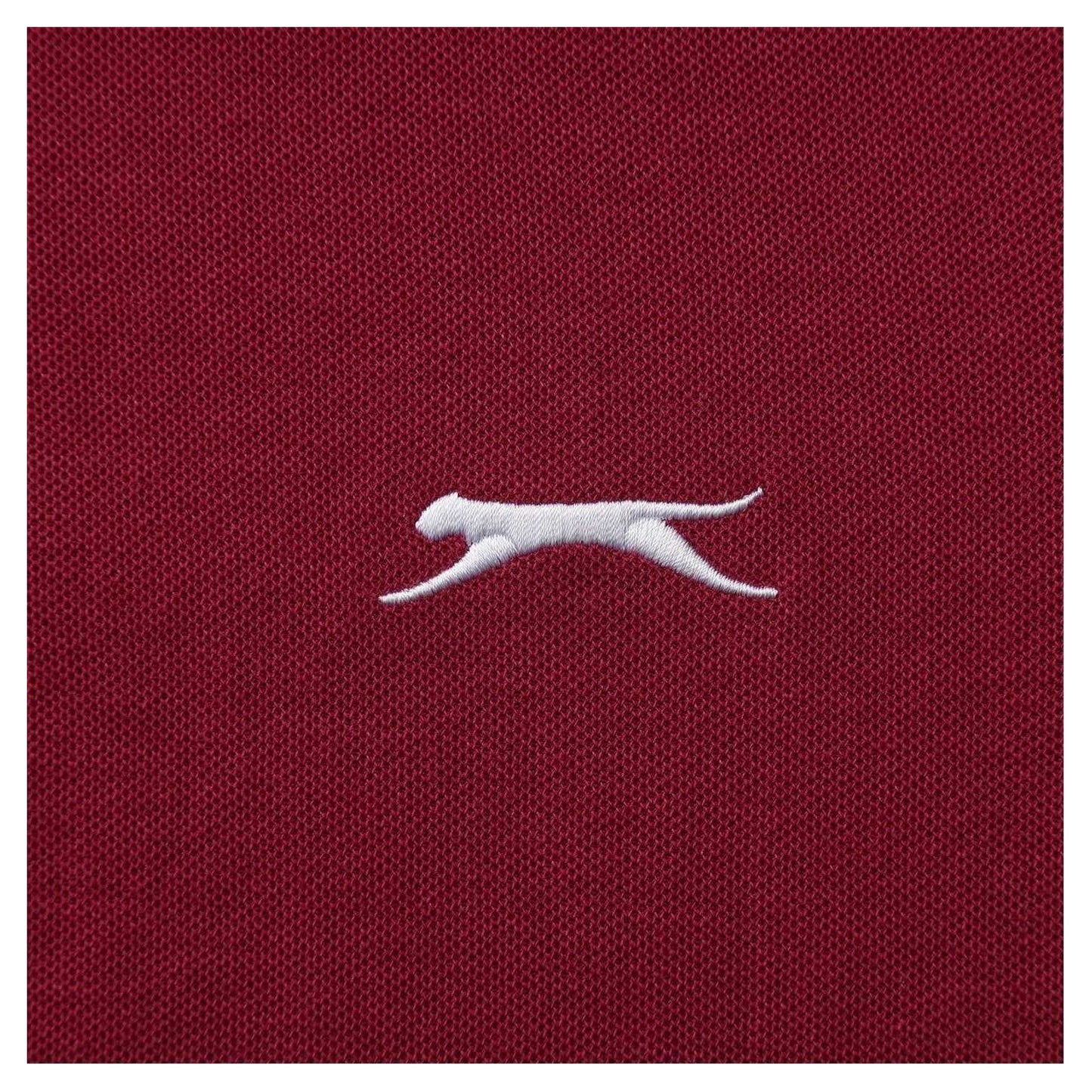 Berry - Lifestyle - Slazenger Mens Embroidered Logo Polo Shirt