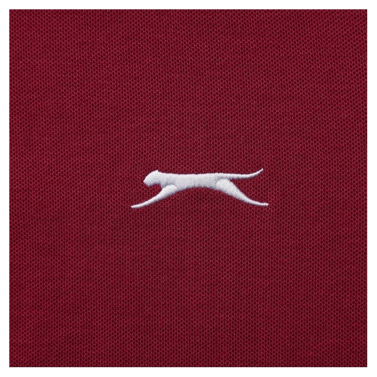 Berry - Lifestyle - Slazenger Mens Embroidered Logo Polo Shirt