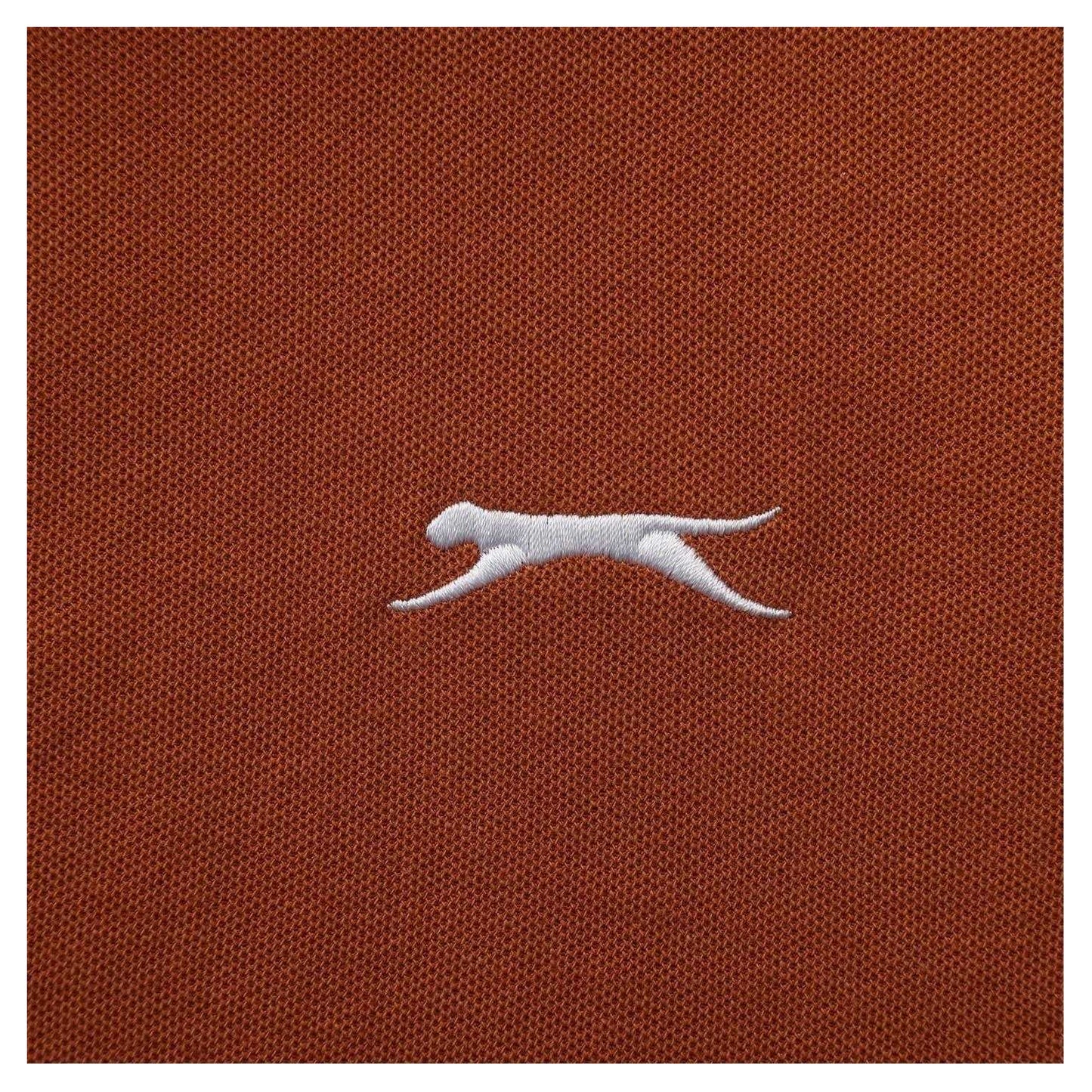 Terracotta - Lifestyle - Slazenger Mens Embroidered Logo Polo Shirt
