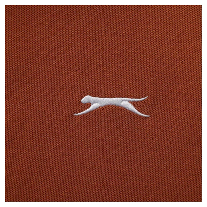 Terracotta - Lifestyle - Slazenger Mens Embroidered Logo Polo Shirt