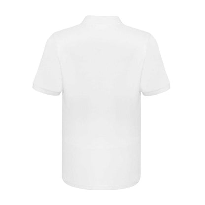 White - Back - Slazenger Mens Embroidered Logo Polo Shirt