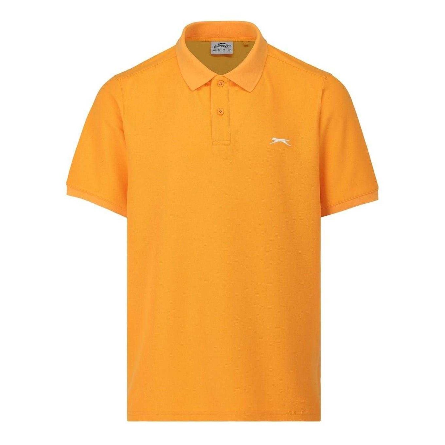 Bright Marigold - Front - Slazenger Mens Embroidered Logo Polo Shirt