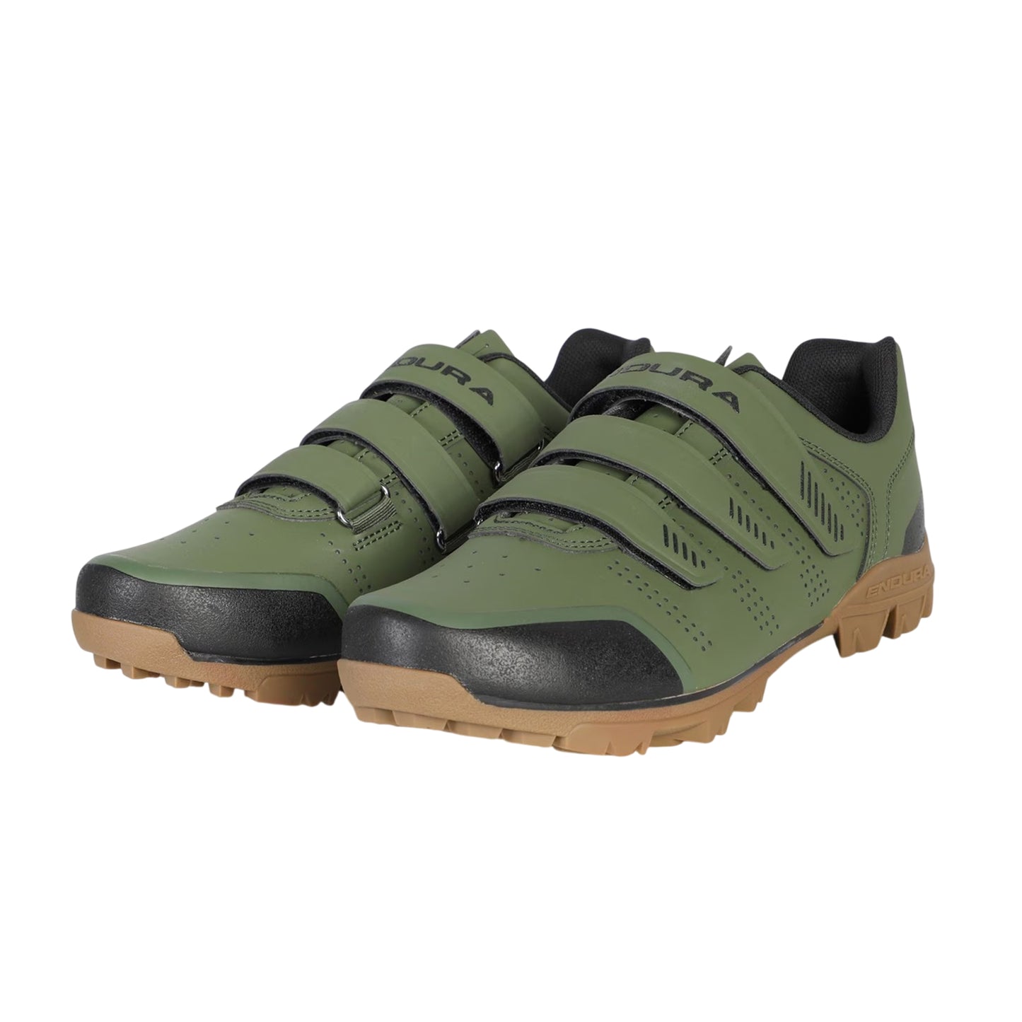 Olive Green - Back - Endura Mens Hummvee Xc Shoes