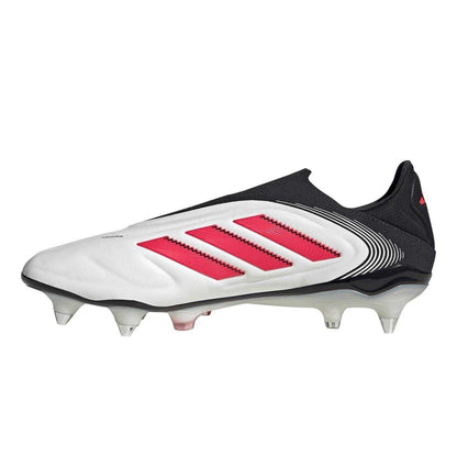 White-Red-Black - Side - Adidas Mens Copa Pure 3 Elite Calf Leather Soft Ground Football Boots