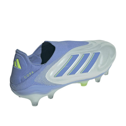 Blue - Back - Adidas Mens Copa Pure 3 Elite Calf Leather Soft Ground Football Boots
