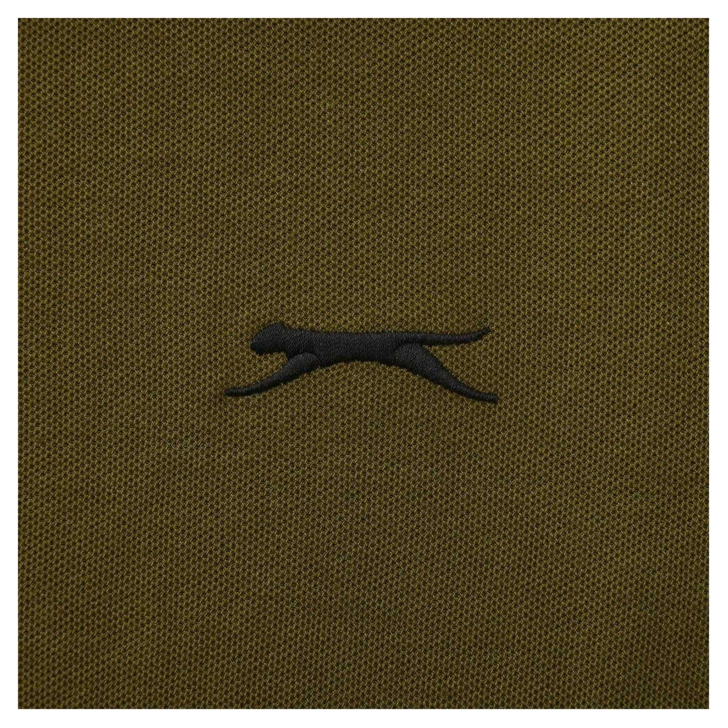 Khaki - Lifestyle - Slazenger Mens Contrast Tipped Polo Shirt