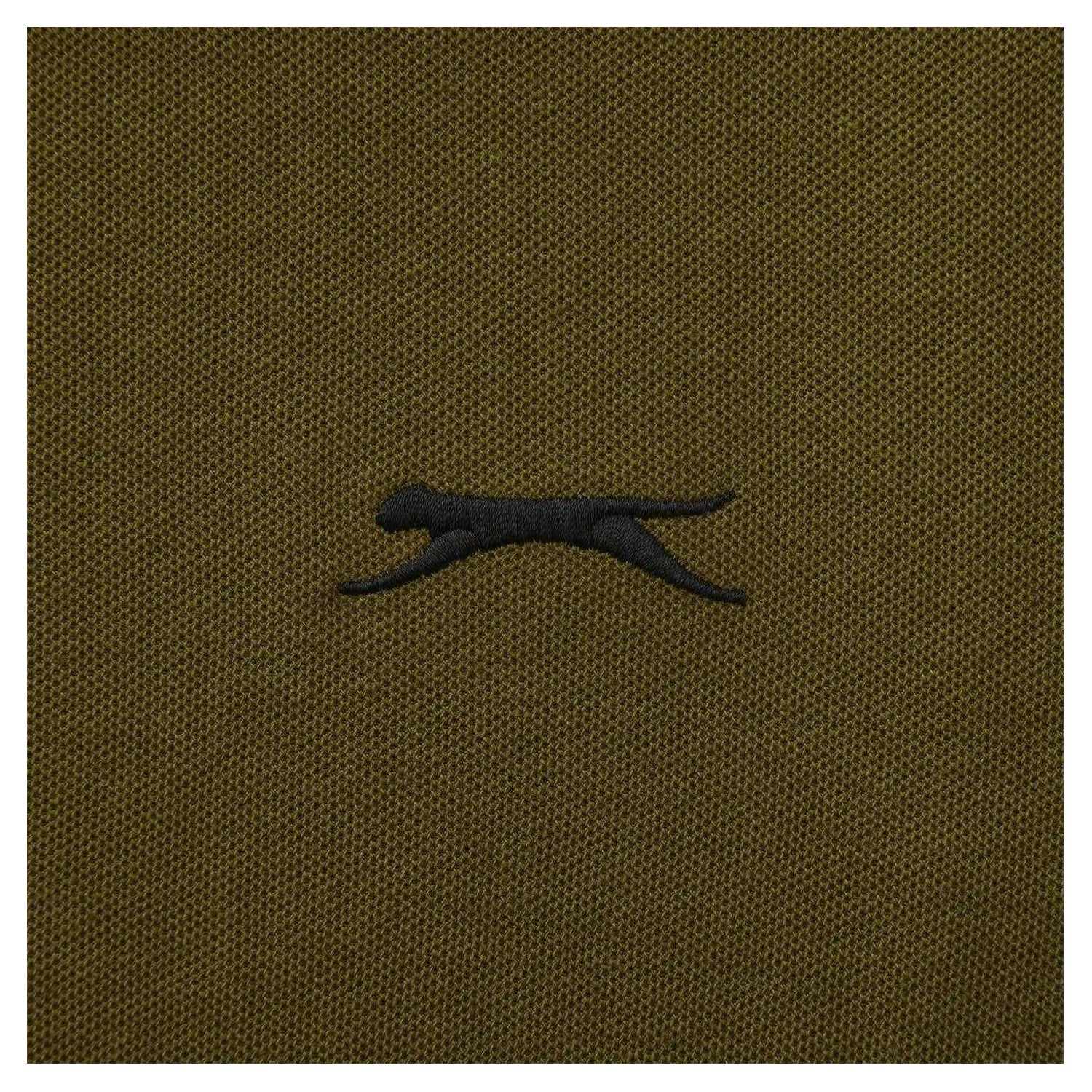 Khaki - Lifestyle - Slazenger Mens Contrast Tipped Polo Shirt