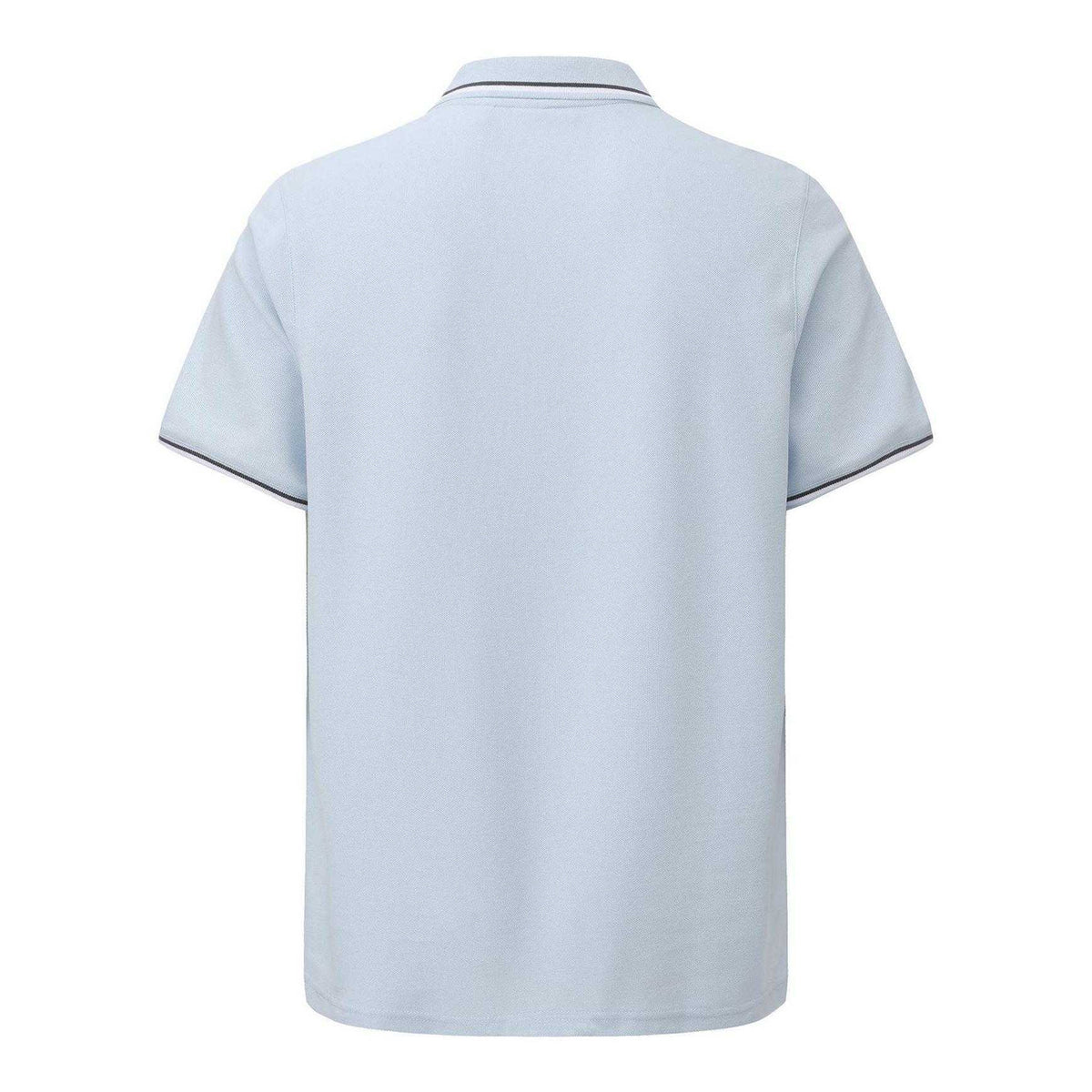 Light Blue - Back - Slazenger Mens Contrast Tipped Polo Shirt