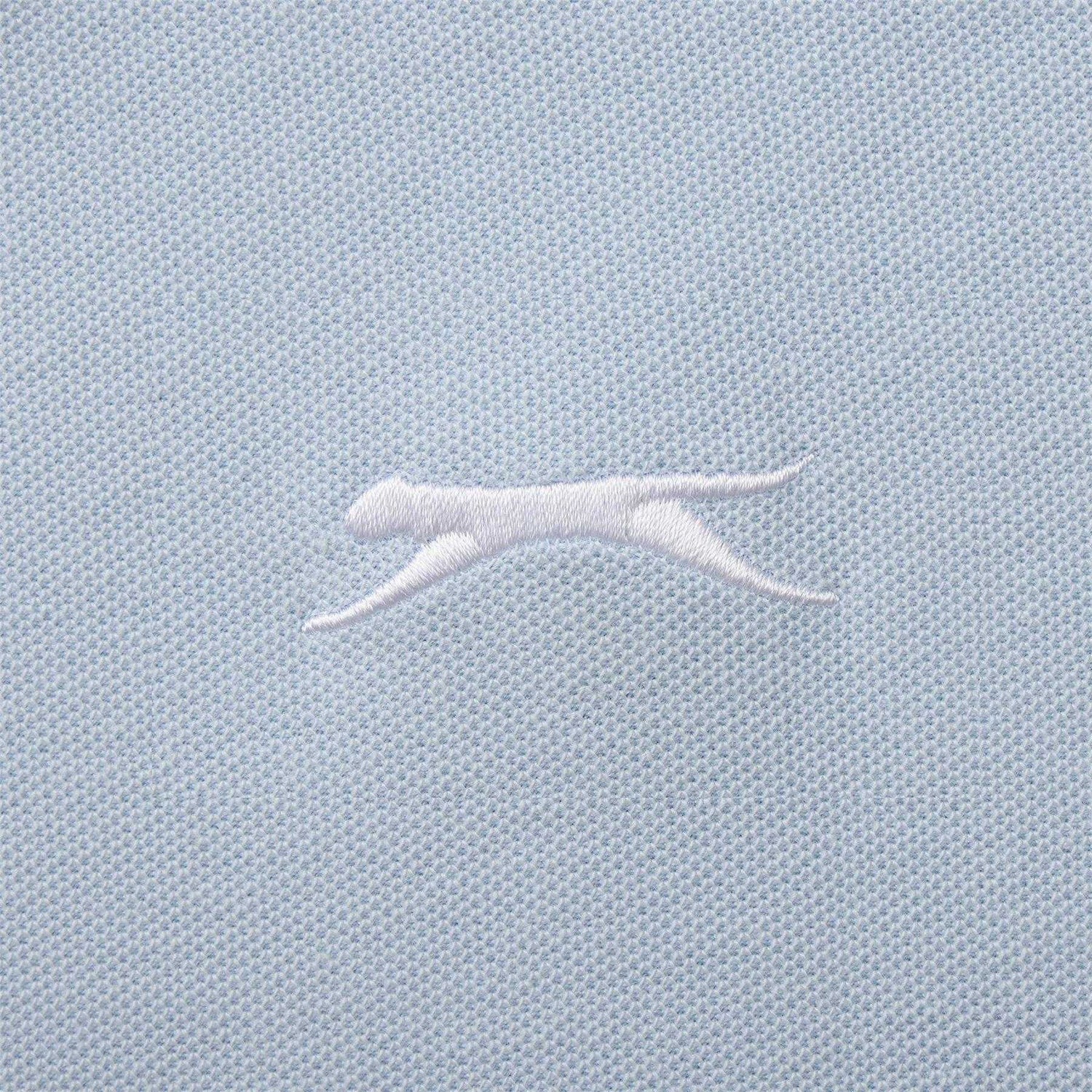 Light Blue - Lifestyle - Slazenger Mens Contrast Tipped Polo Shirt