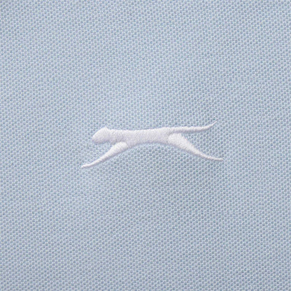 Light Blue - Lifestyle - Slazenger Mens Contrast Tipped Polo Shirt