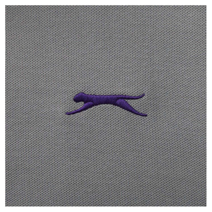 Light Grey - Lifestyle - Slazenger Mens Contrast Tipped Polo Shirt