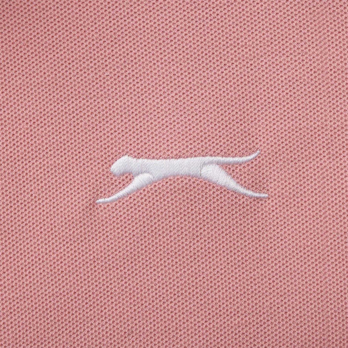Pink - Lifestyle - Slazenger Mens Contrast Tipped Polo Shirt