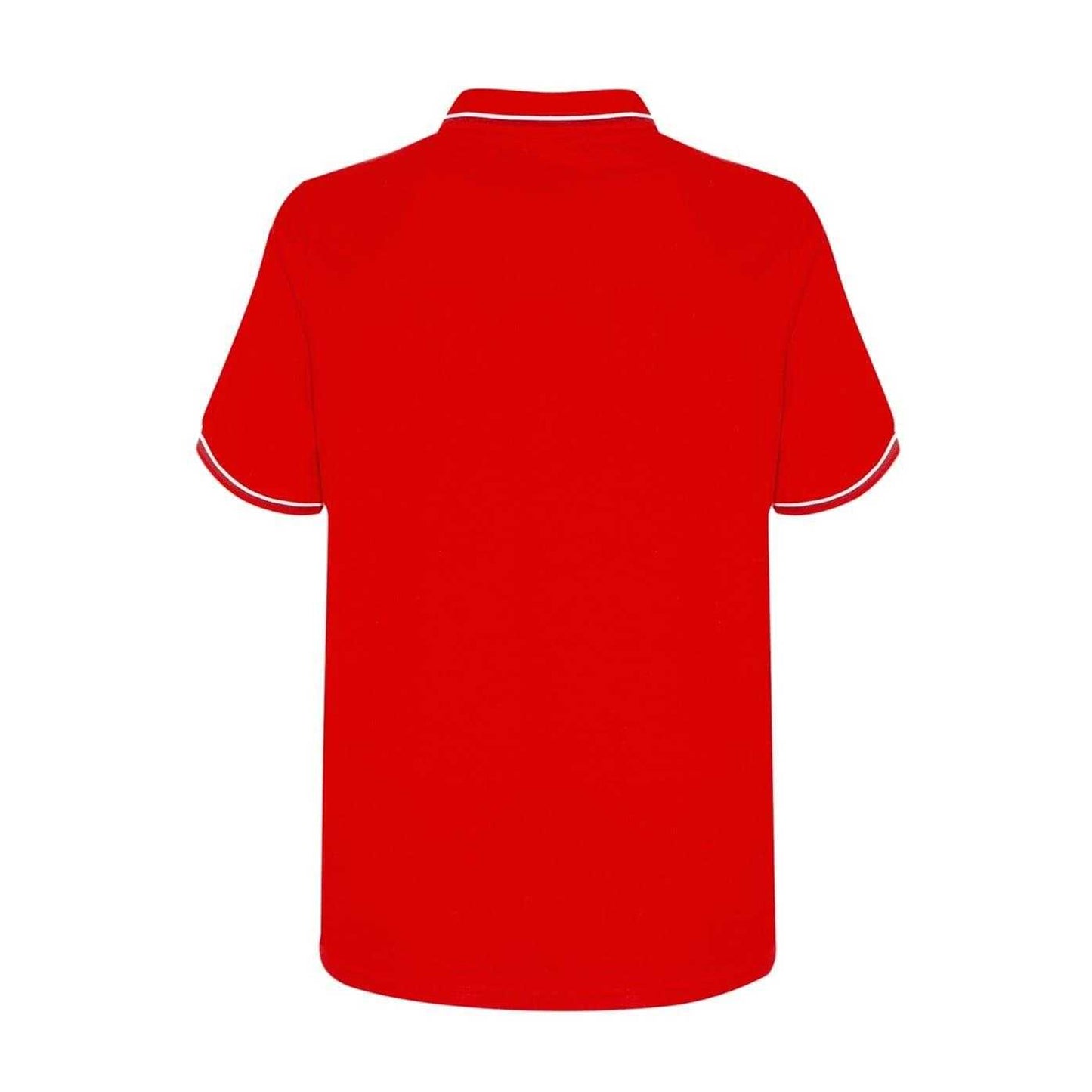 Cherry Red - Back - Slazenger Mens Contrast Tipped Polo Shirt