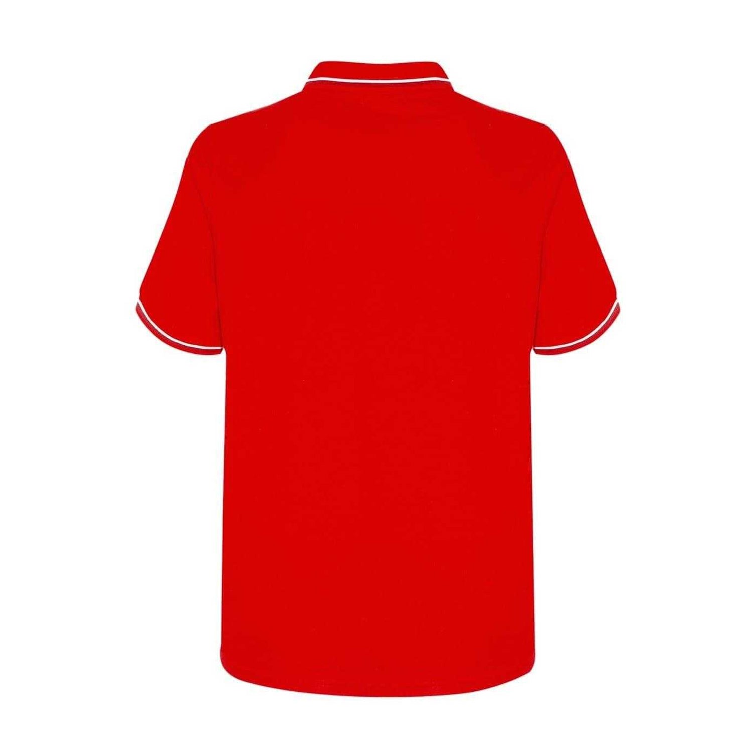 Cherry Red - Back - Slazenger Mens Contrast Tipped Polo Shirt