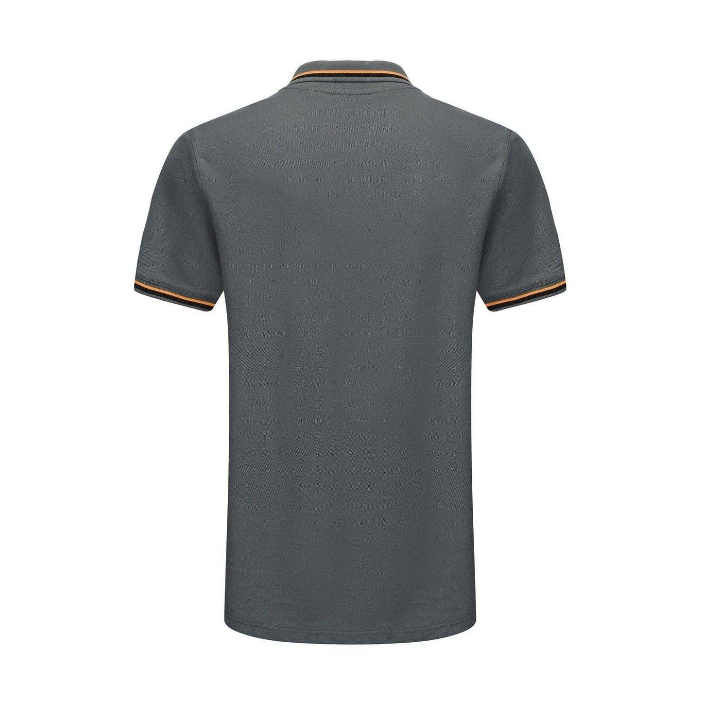 Slate - Back - Slazenger Mens Contrast Tipped Polo Shirt