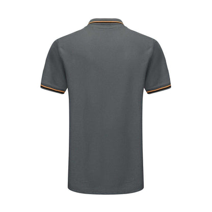 Slate - Back - Slazenger Mens Contrast Tipped Polo Shirt