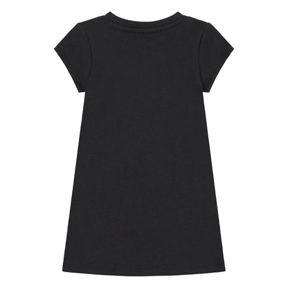 Black - Back - Nike Girls Club Lightweight Dress