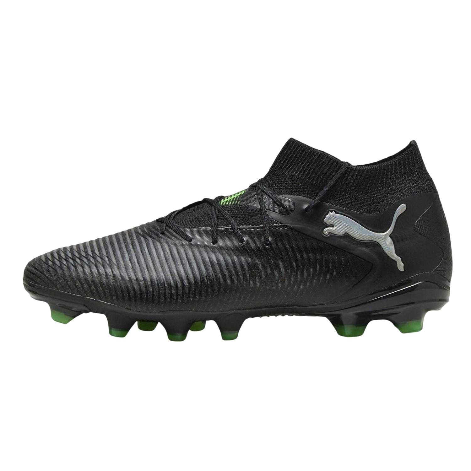 Black-Green - Back - Puma Mens Future 8 Pro Artificial Ground Football Boots