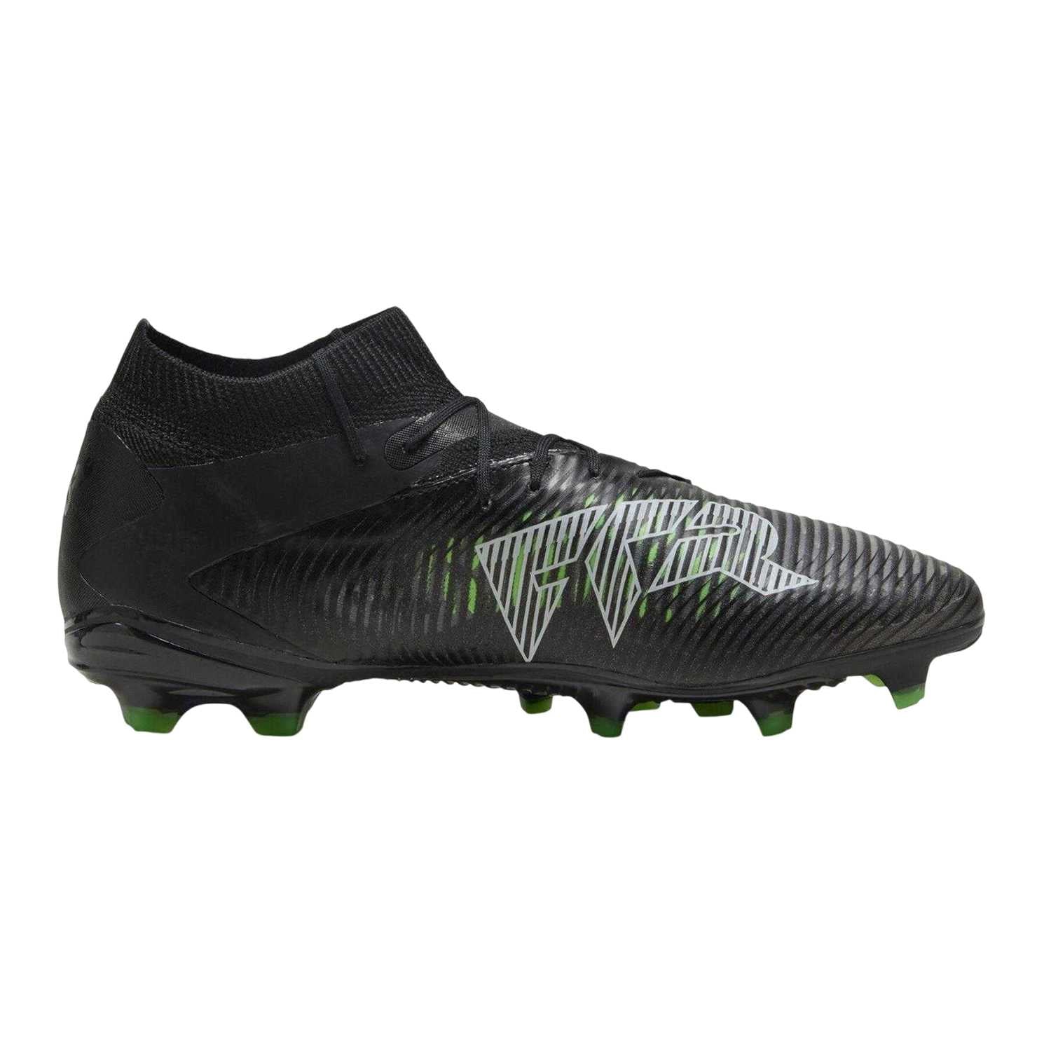 Black-Green - Front - Puma Mens Future 8 Pro Artificial Ground Football Boots