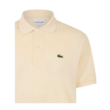 Beige - Back - Lacoste Mens Classic Short-Sleeved Polo Shirt