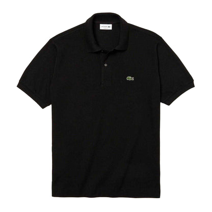 Black - Front - Lacoste Mens Classic Short-Sleeved Polo Shirt
