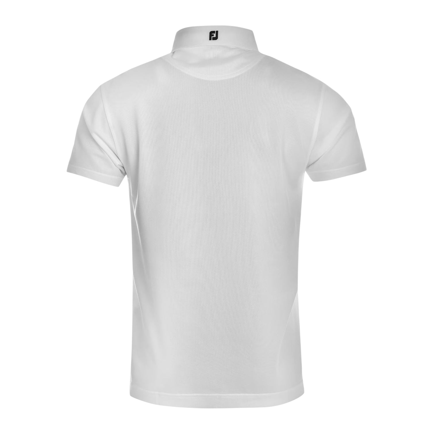 White - Back - FootJoy Mens Logo Polo Shirt