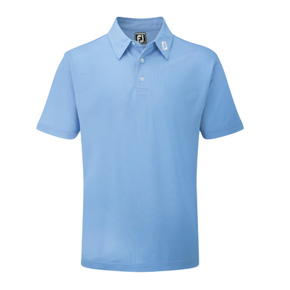 Light Blue - Front - FootJoy Mens Logo Polo Shirt