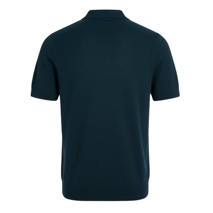 Apres Navy - Back - Lyle & Scott Mens Short-Sleeved Polo Shirt