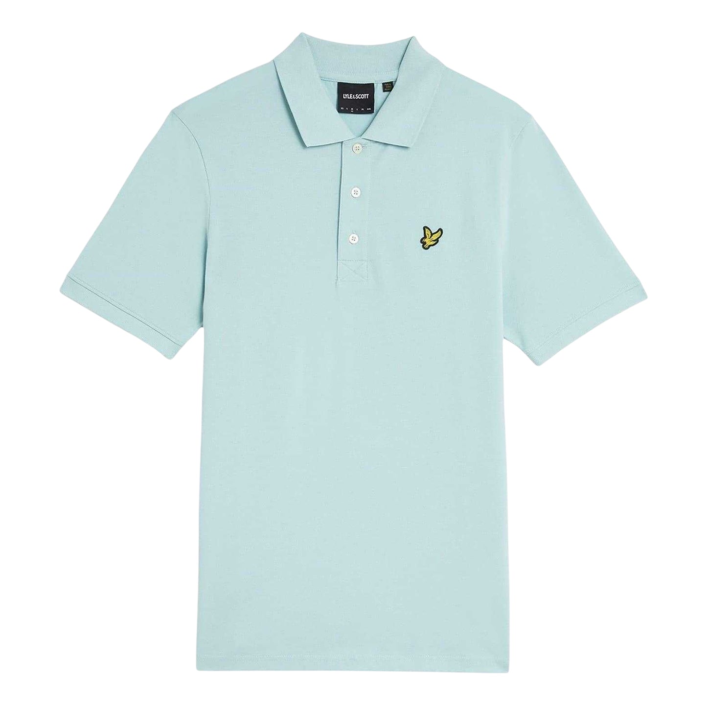 Future Blue - Front - Lyle & Scott Mens Short-Sleeved Polo Shirt