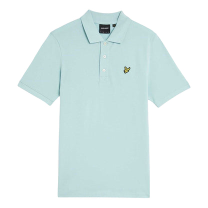Future Blue - Front - Lyle & Scott Mens Short-Sleeved Polo Shirt