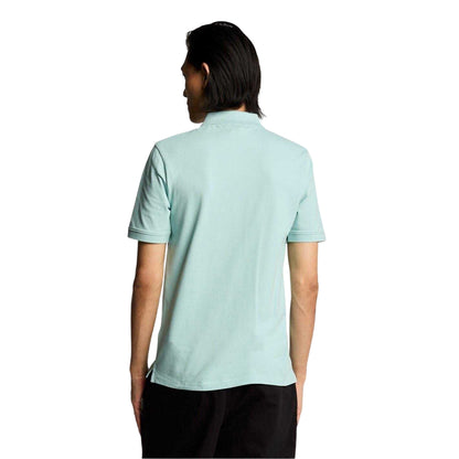 Future Blue - Back - Lyle & Scott Mens Short-Sleeved Polo Shirt