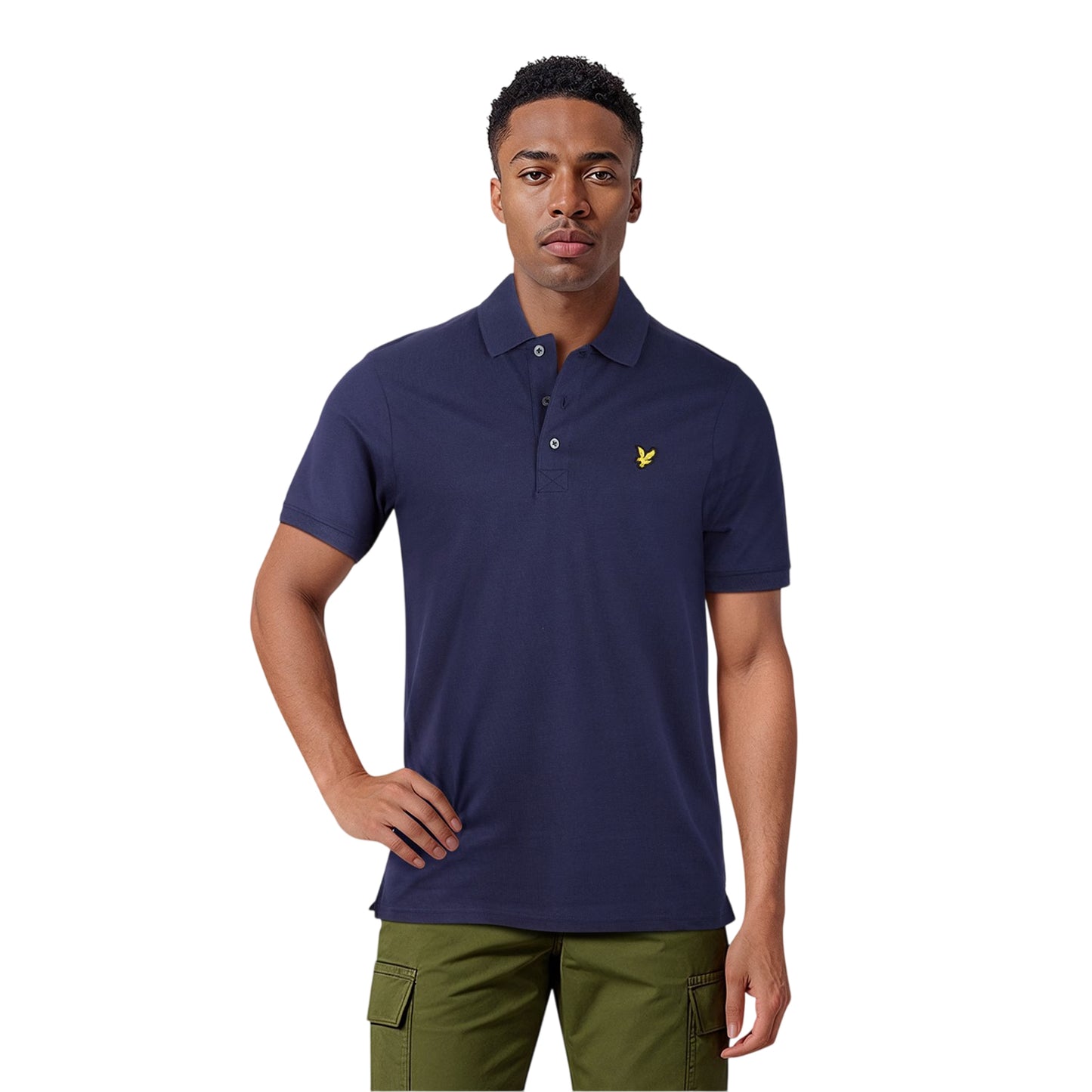 Greystone - Side - Lyle & Scott Mens Short-Sleeved Polo Shirt