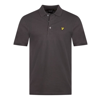 Gunmetal - Front - Lyle & Scott Mens Short-Sleeved Polo Shirt