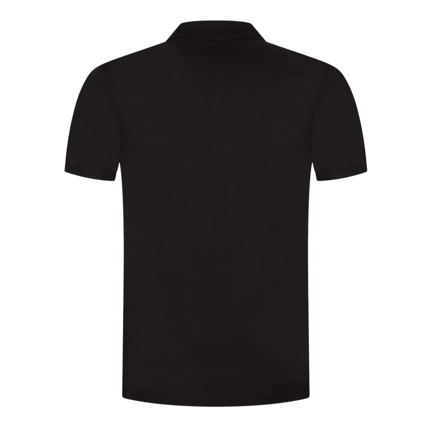 Jet Black - Back - Lyle & Scott Mens Short-Sleeved Polo Shirt