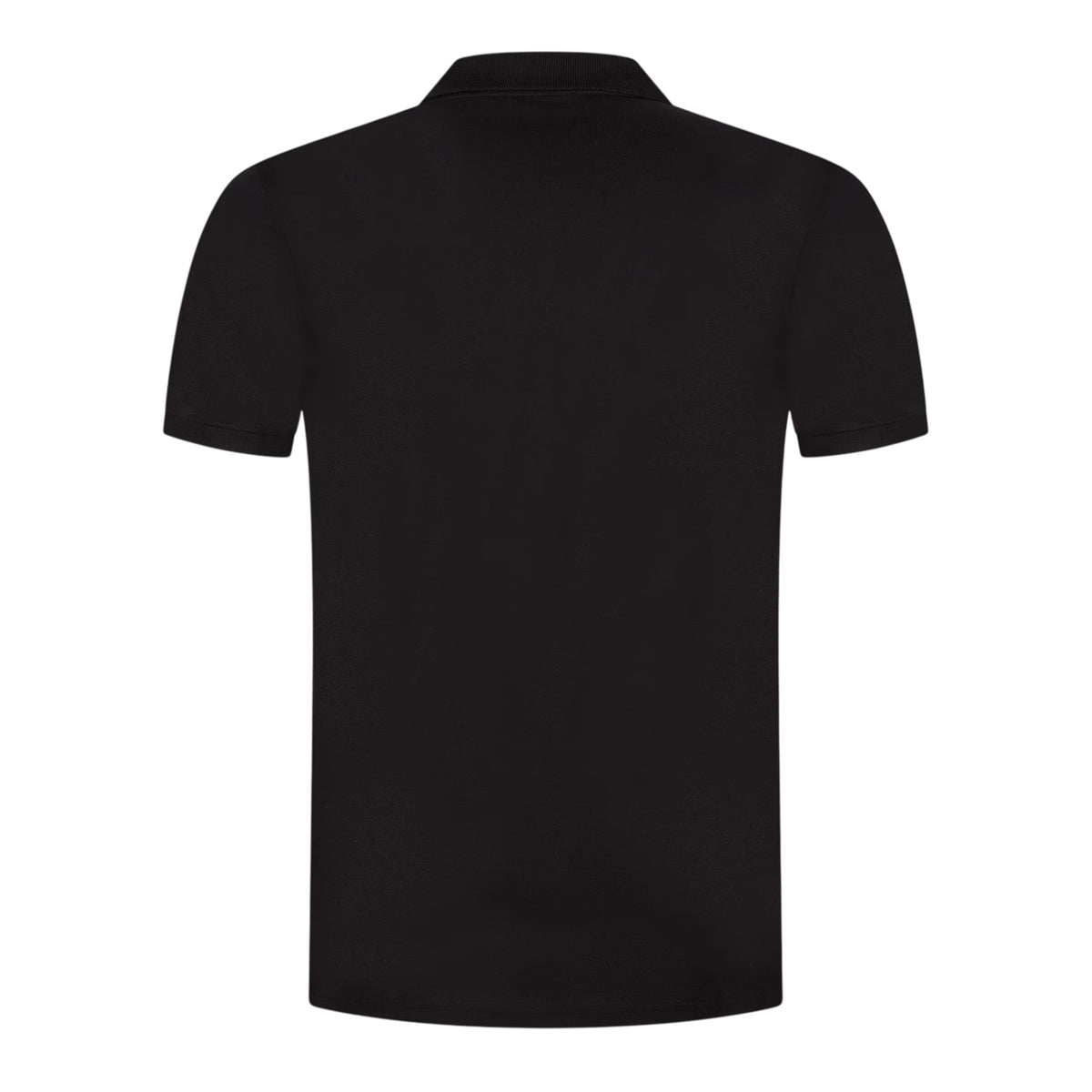 Jet Black - Back - Lyle & Scott Mens Short-Sleeved Polo Shirt