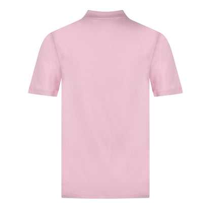 Light Pink - Back - Lyle & Scott Mens Short-Sleeved Polo Shirt