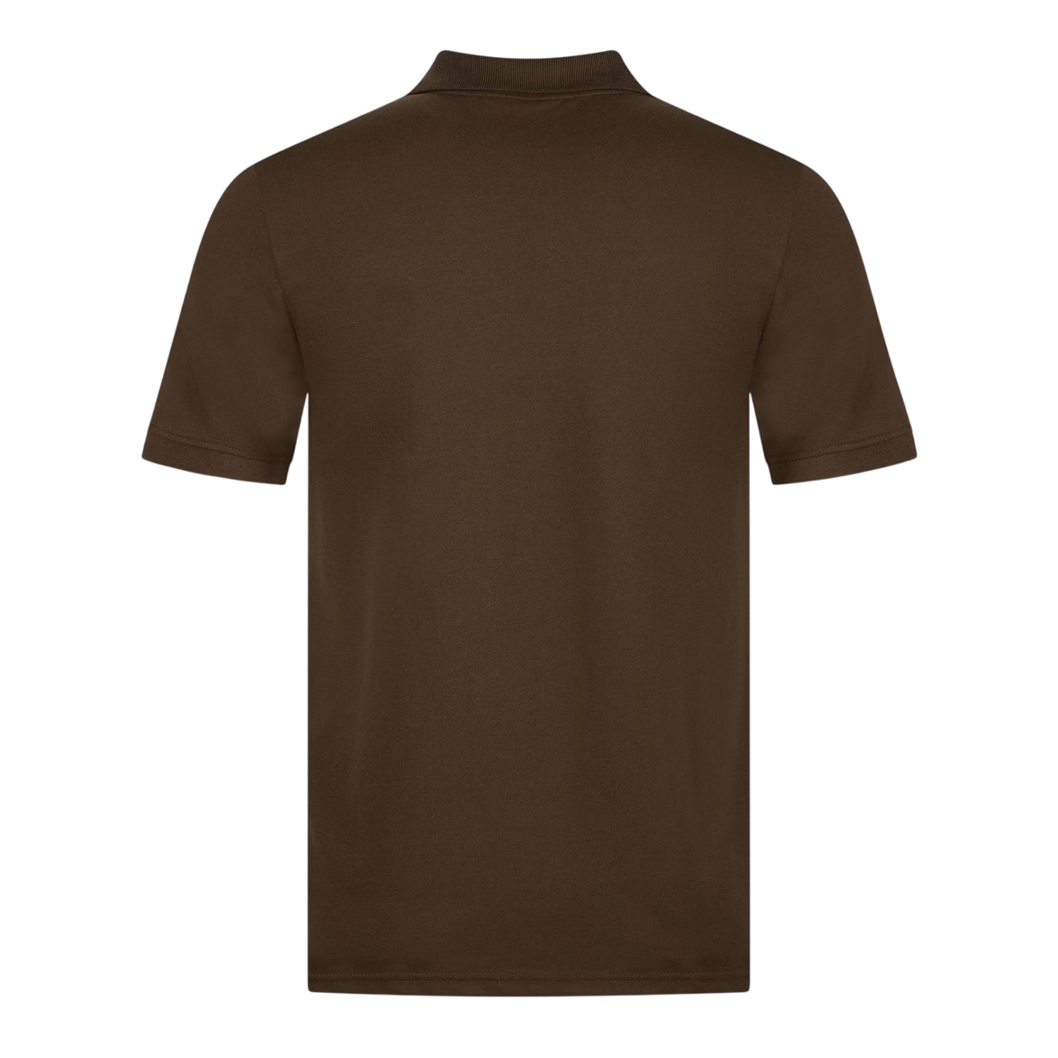 Olive - Back - Lyle & Scott Mens Short-Sleeved Polo Shirt