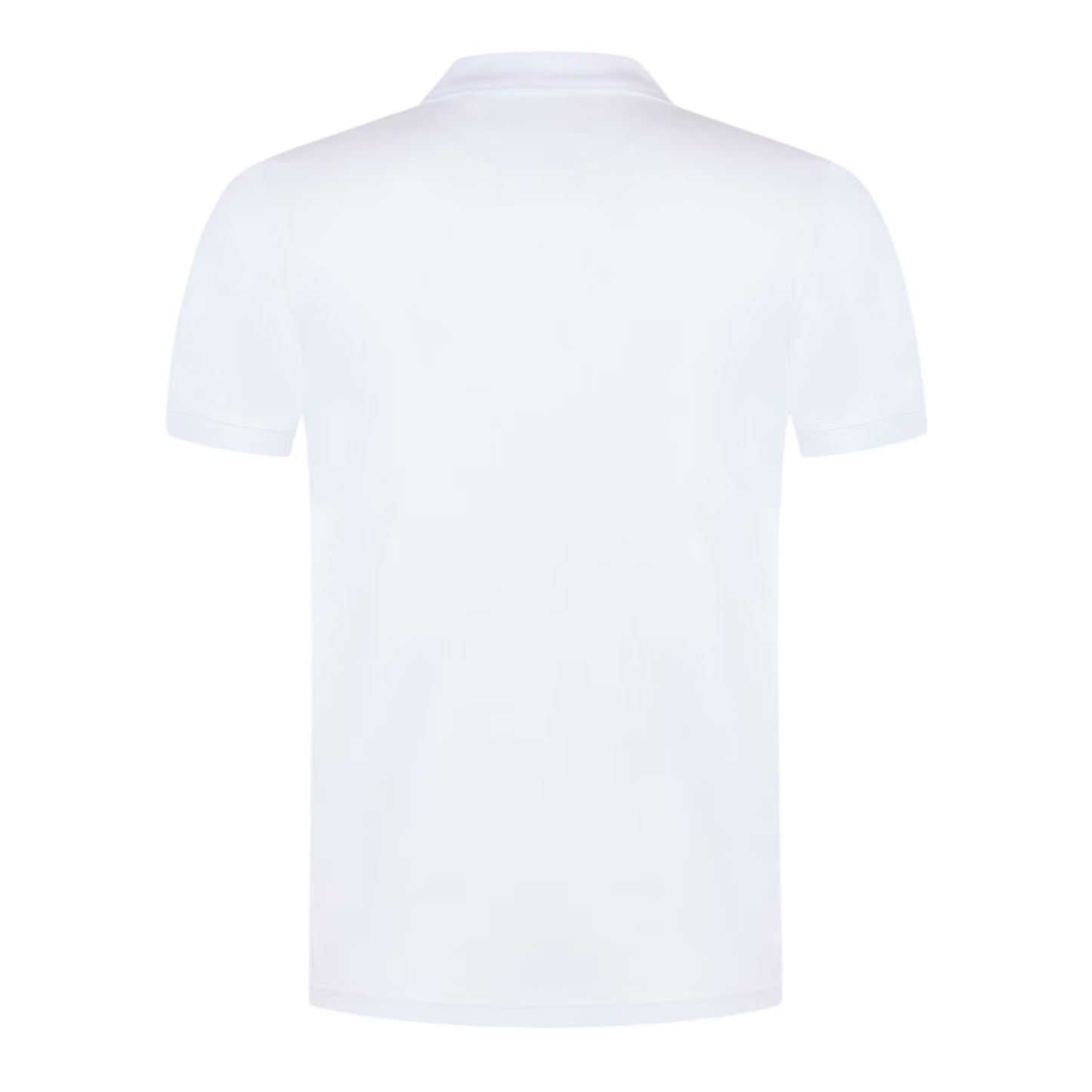 White - Back - Lyle & Scott Mens Short-Sleeved Polo Shirt