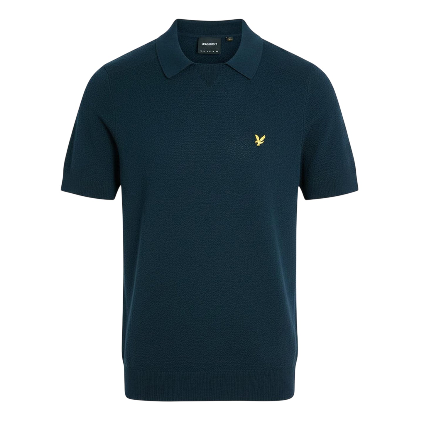 Apres Navy - Front - Lyle & Scott Mens Short-Sleeved Polo Shirt