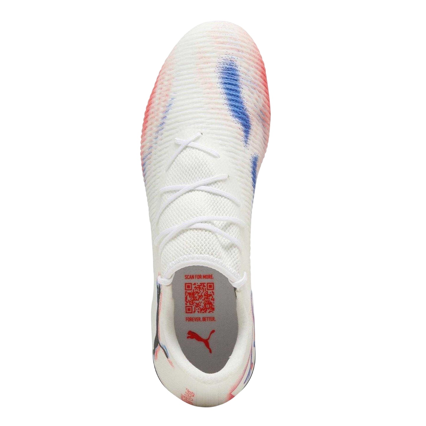 White-Black-Red - Side - Puma Mens Future 8 Match Artificial Ground Football Boots