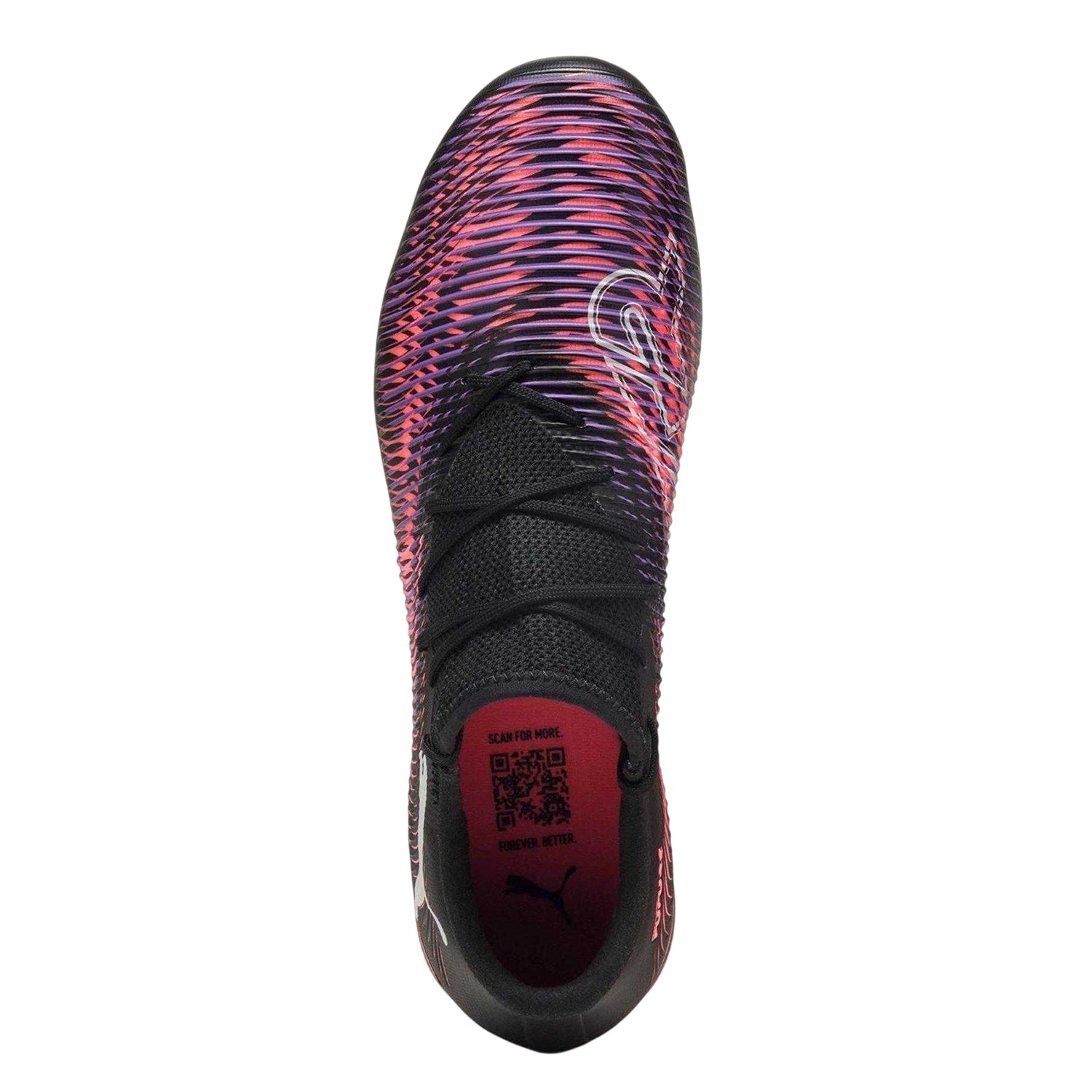 Black-Purple - Side - Puma Mens Future 8 Match Artificial Ground Football Boots