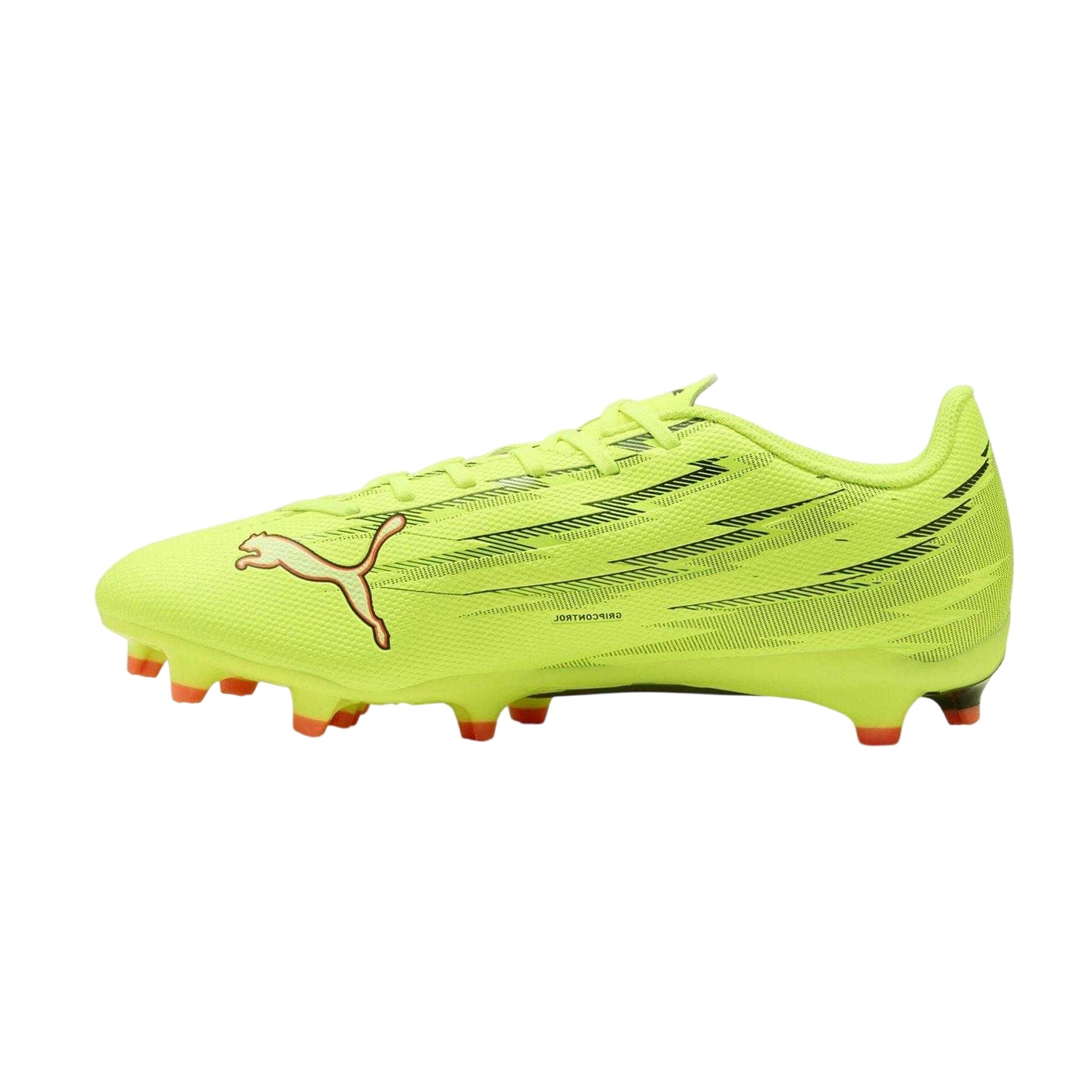 Yellow-Black - Back - Puma Mens Ultra Play Firm Ground Football Boots