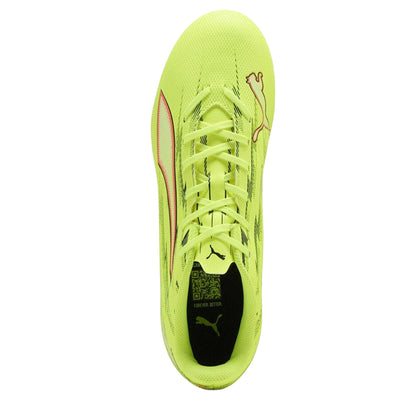 Yellow-Black - Side - Puma Mens Ultra Play Firm Ground Football Boots