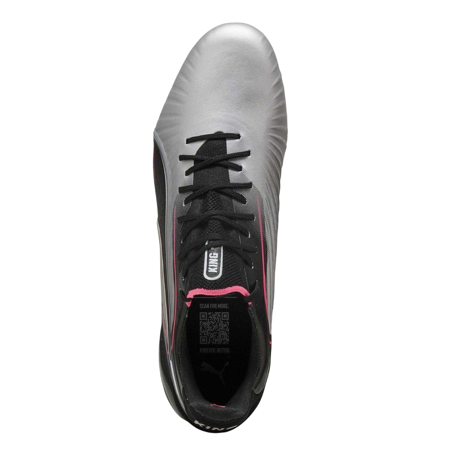 Silver - Side - Puma Mens King Ultimate Synthetic Soft Ground Football Boots