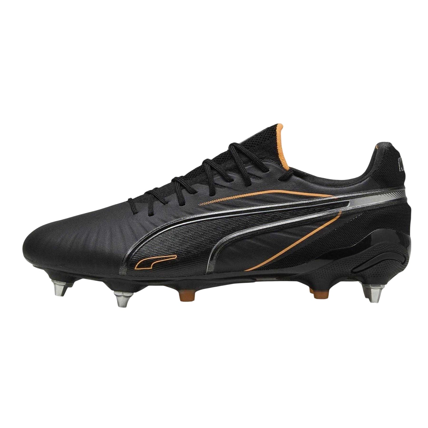 Puma Black - Back - Puma Mens King Ultimate Synthetic Soft Ground Football Boots