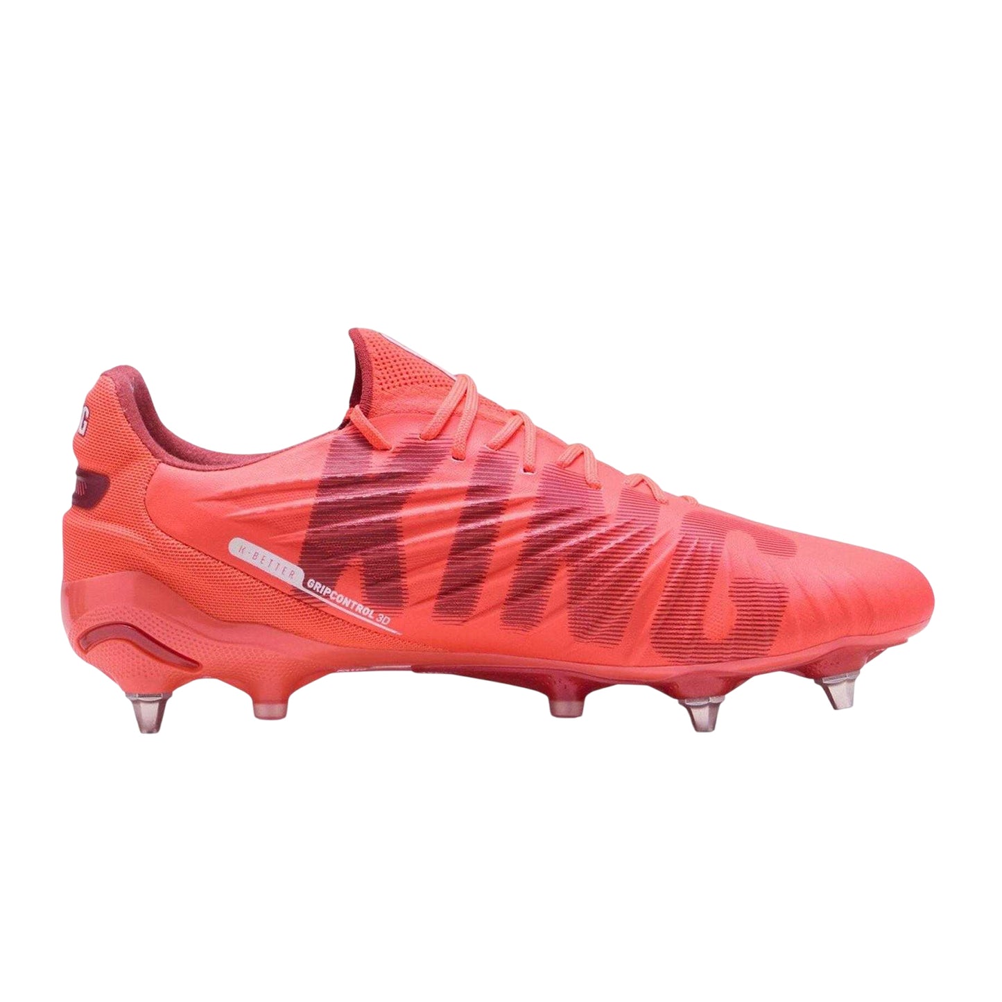 Glowing Red - Front - Puma Mens King Ultimate Synthetic Soft Ground Football Boots