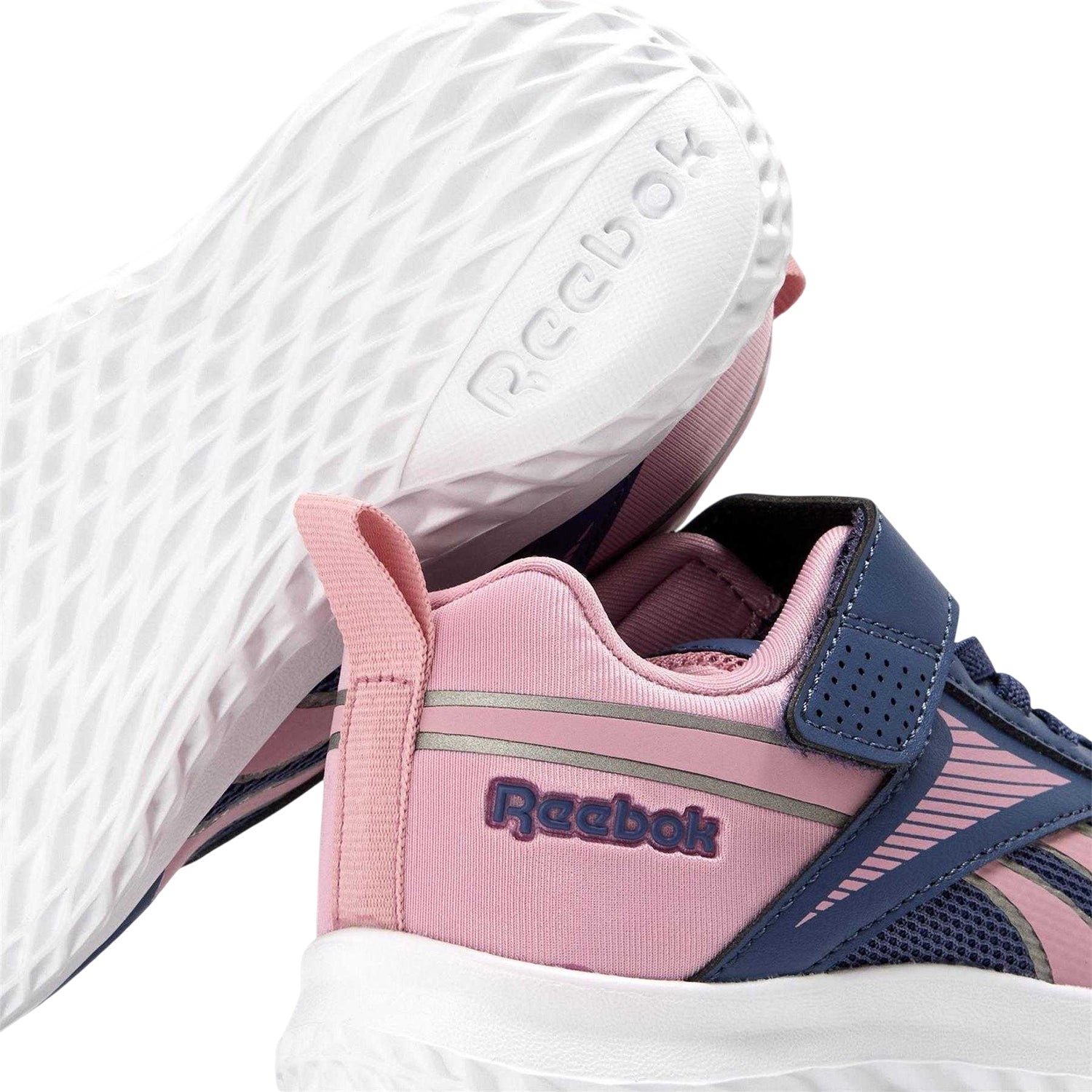 Twilight Purple - Lifestyle - Reebok Childrens-Kids Rush Runner 5 Elastic Trainers