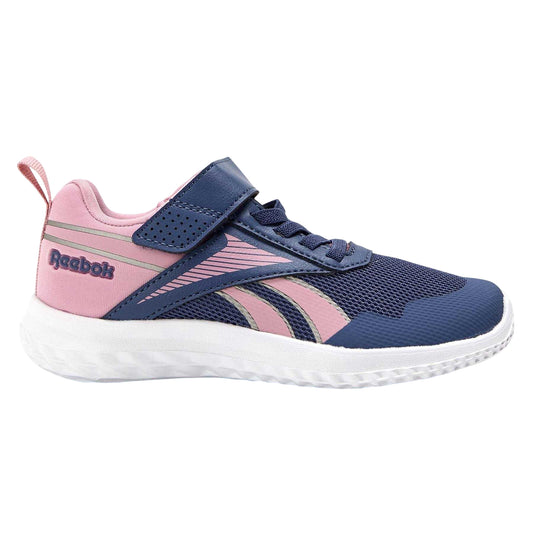 Twilight Purple - Front - Reebok Childrens-Kids Rush Runner 5 Elastic Trainers
