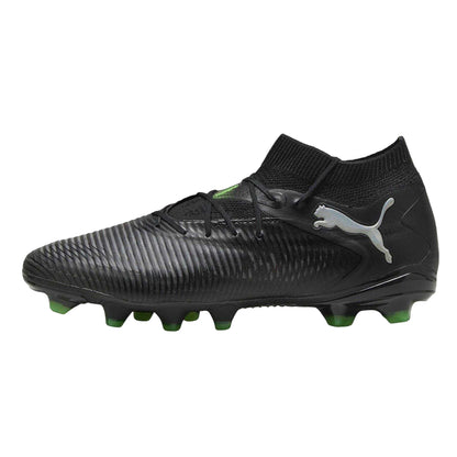 Black-Green - Back - Puma Mens Future 8 Match Firm Ground Football Boots